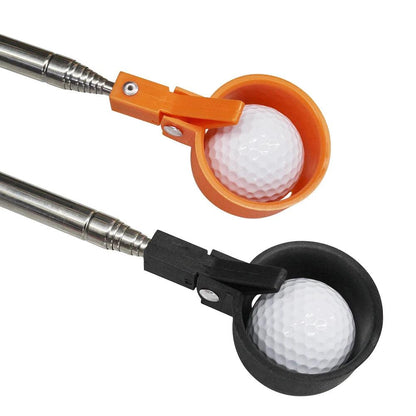 Telescopic Golf Ball Retriever | Stainless Steel Shaft & Scoop Head - The Sweet Spot