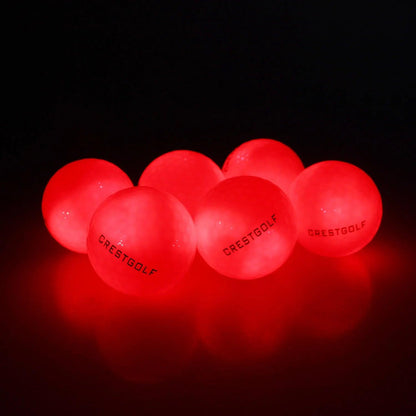 LED Light-Up Balls for Night Golf (10-Pack) - The Sweet Spot