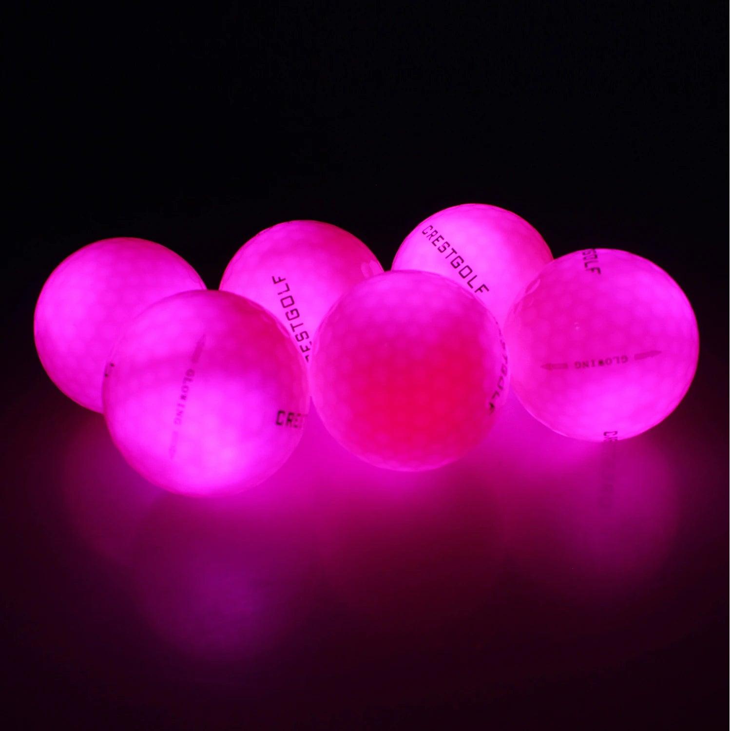 LED Light-Up Balls for Night Golf (10-Pack) - The Sweet Spot