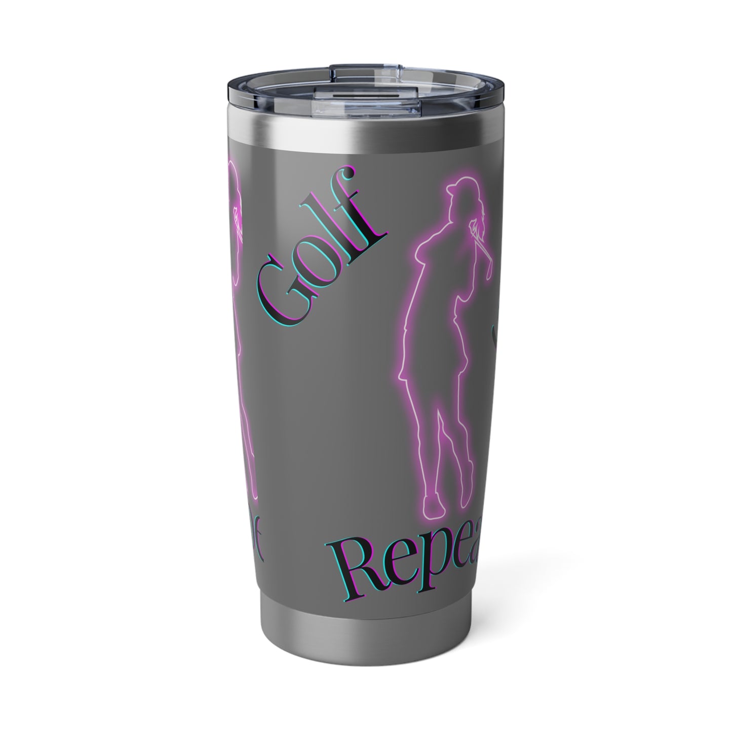 Golf. Sip. Repeat. Stainless Steel Tumbler | Stylish and Eco-Friendly