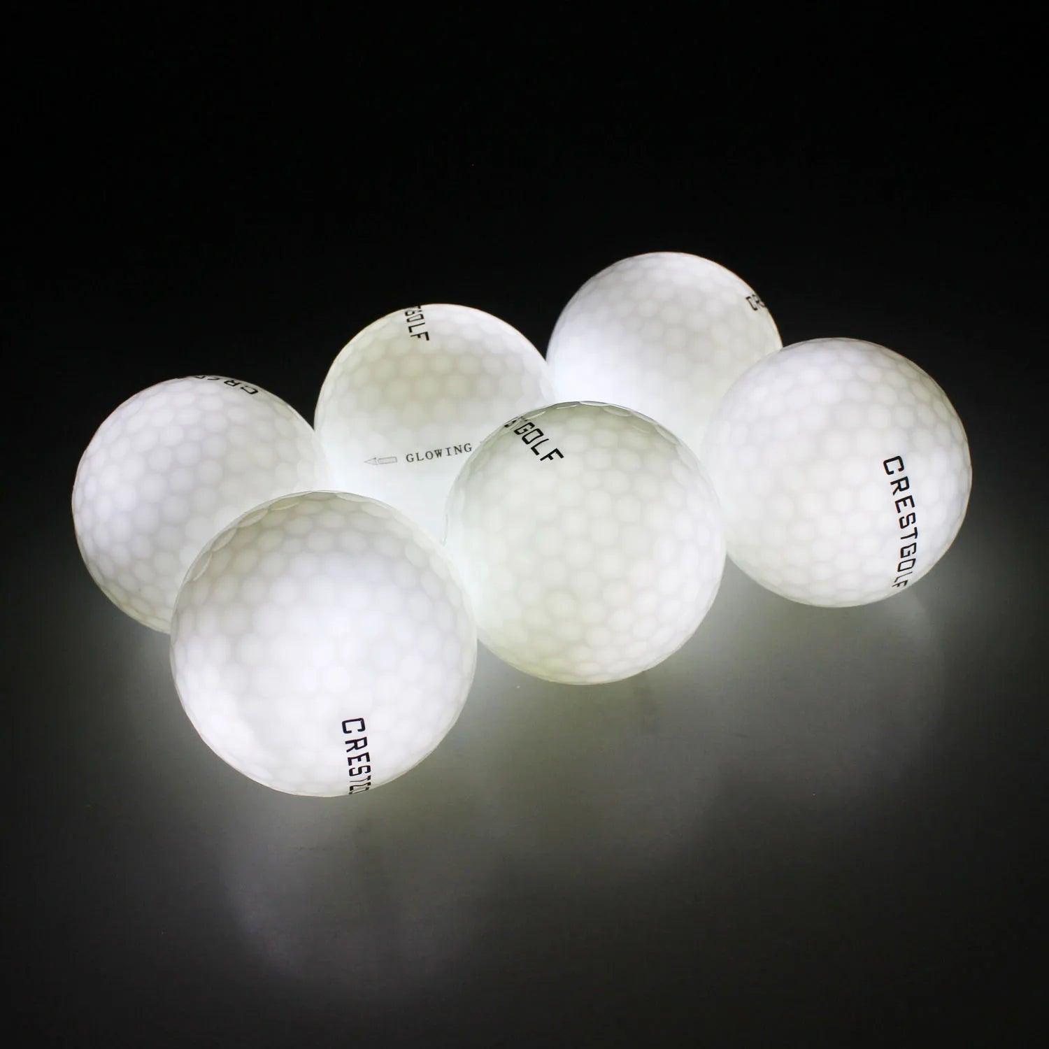 LED Light-Up Balls for Night Golf (10-Pack) - The Sweet Spot