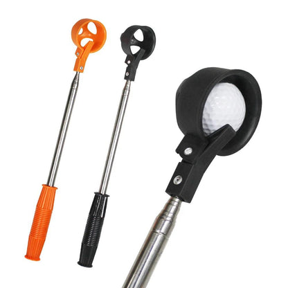 Telescopic Golf Ball Retriever | Stainless Steel Shaft & Scoop Head - The Sweet Spot