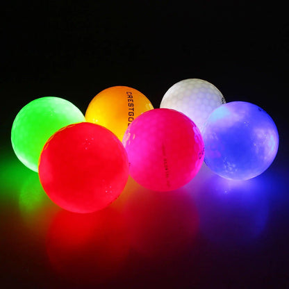 LED Light-Up Balls for Night Golf (10-Pack) - The Sweet Spot