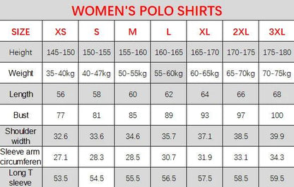 Golf Clothing New Women's Golf Sweater Leisure Sports Fashion Fast Dry Slim Fit Sports High Quality Breathable Polo Shirt - The Sweet Spot